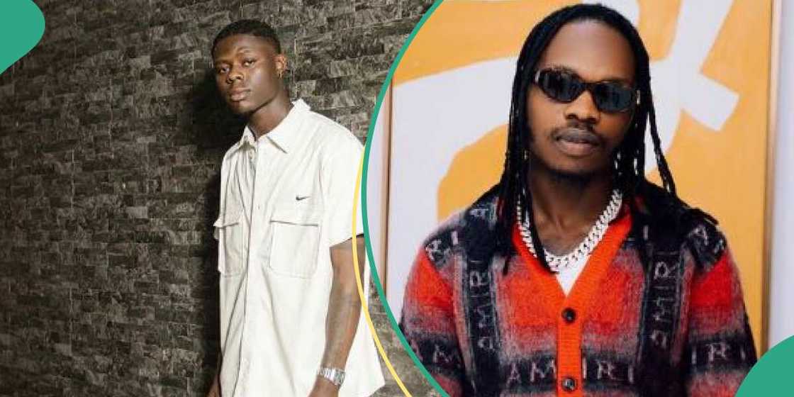 Late singer Mohbad and Naira Marley Late singer Mohbad and Naira Marley