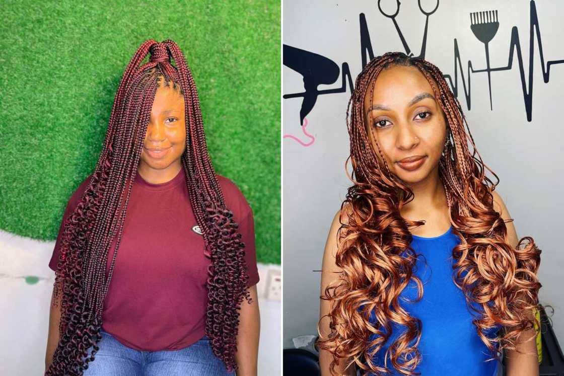 knotless box braids