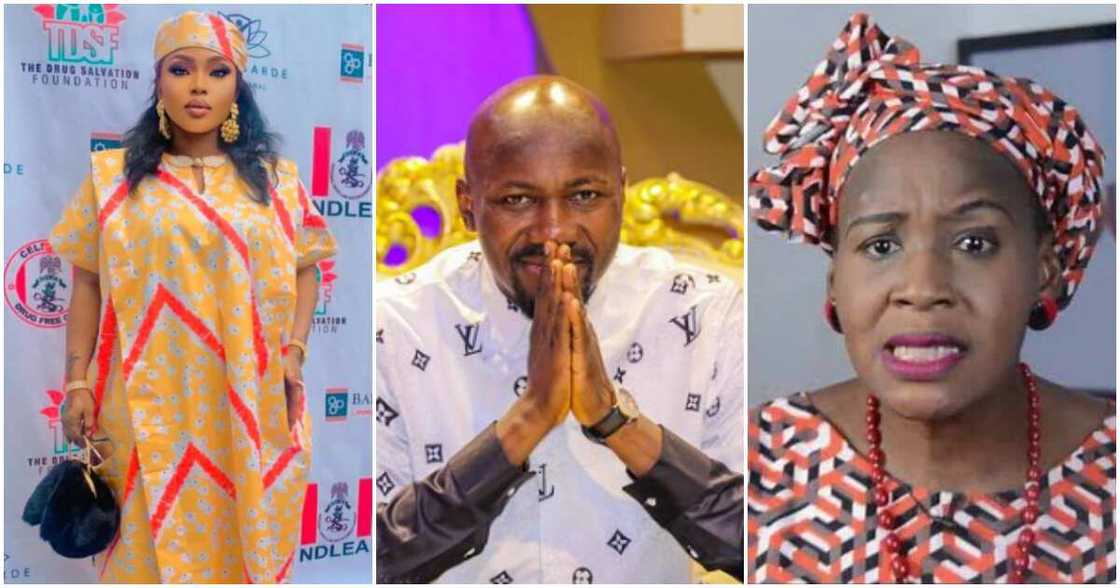 Photos of Halima Abubakar, Apostle Suleman and Kemi Olunloyo Photos of Halima Abubakar, Apostle Suleman and Kemi Olunloyo