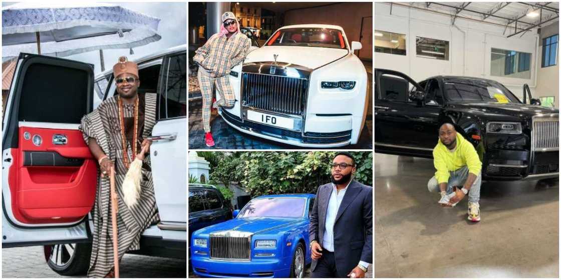 Davido, Femi Otedola and 6 Other Nigerian Celebrities Who Own a Rolls Royce Davido, Femi Otedola and 6 Other Nigerian Celebrities Who Own a Rolls Royce