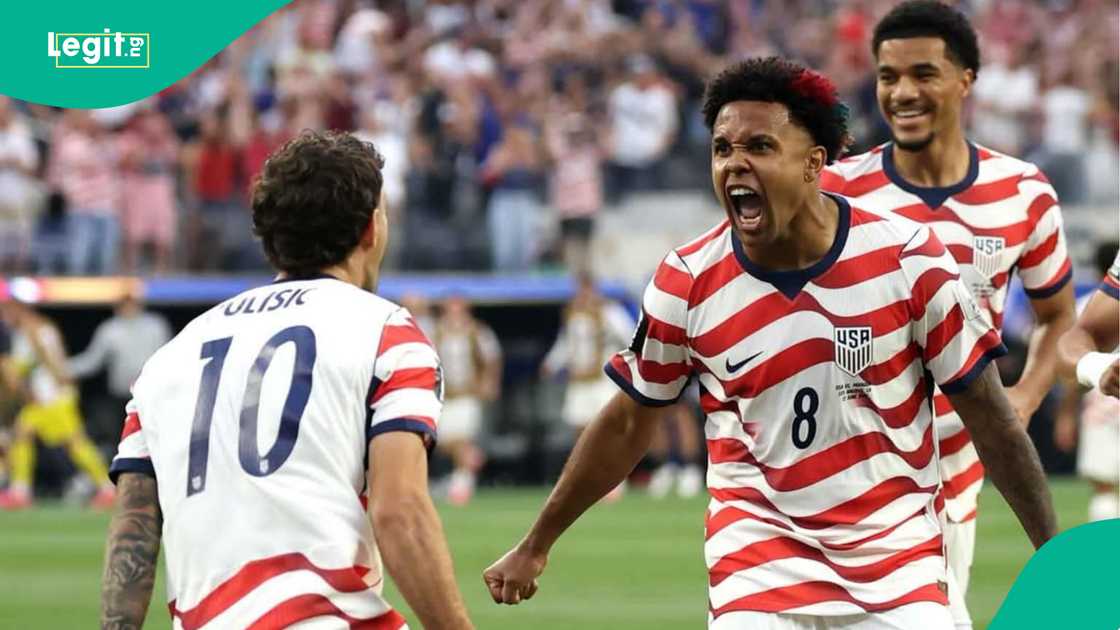 Christian Pulisic and Weston McKennie. Photo by FFA Christian Pulisic and Weston McKennie. Photo by FFA