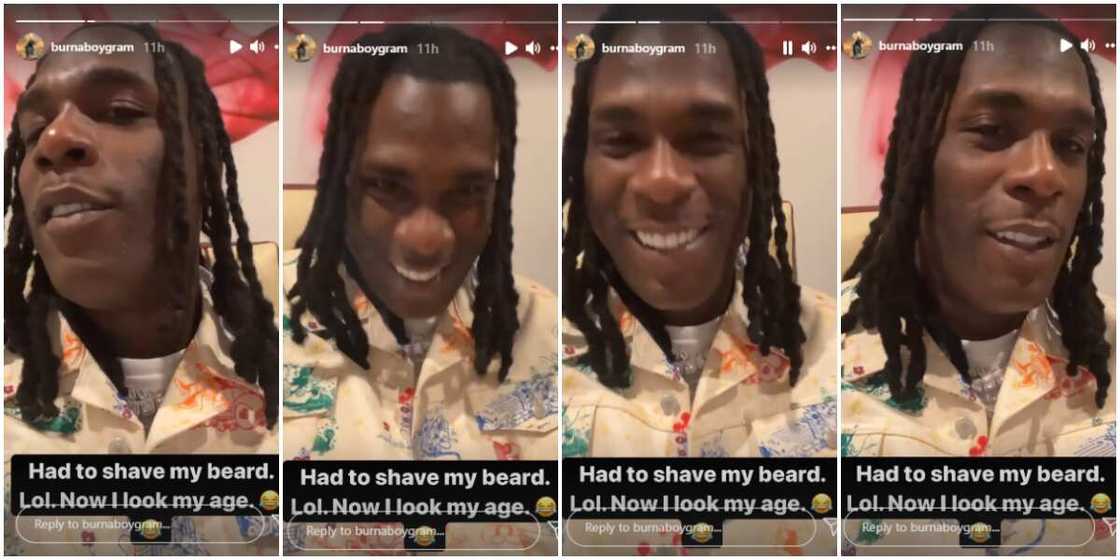Burna Boy's beards. Burna Boy's beards.