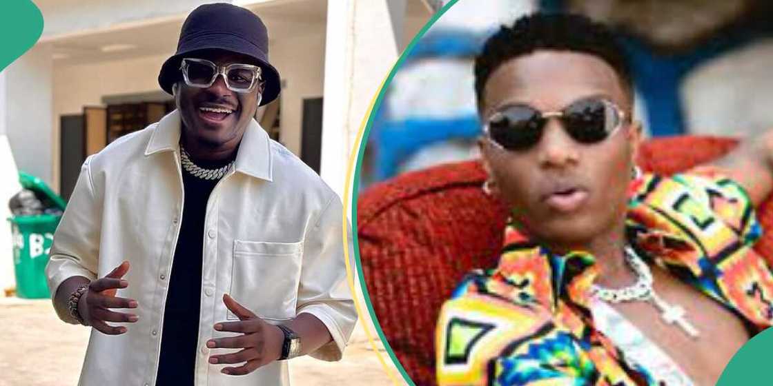 Kennyblaq sings for Wizkid after singer gave out N20m to Money Gee.