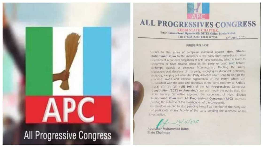 Jam'iyyar APC. Jam'iyyar APC.