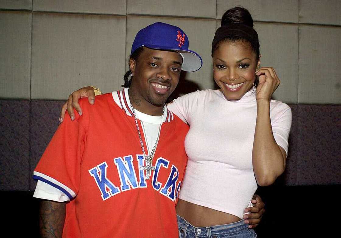 Jermaine Dupri and Janet Jackson in Atlanta, Georgia, United States