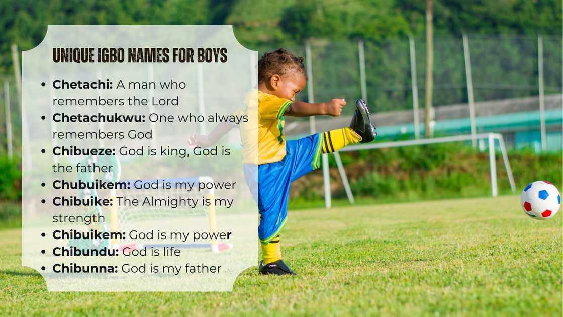 Igbo names for boys