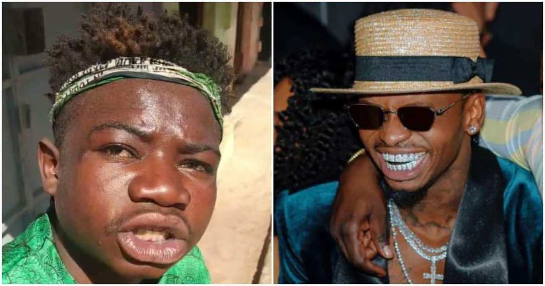 Zambian Man Hilariously Claims He Looks Like Diamond Platnumz. Zambian Man Hilariously Claims He Looks Like Diamond Platnumz.