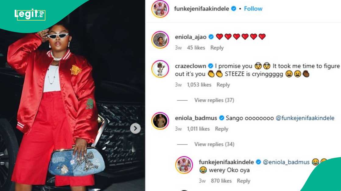 Funke and Eniola reconcile Funke and Eniola reconcile