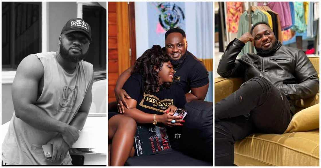 Tracey Boakye and her husband-to-be, Frank Badu Ntiamoah Tracey Boakye and her husband-to-be, Frank Badu Ntiamoah