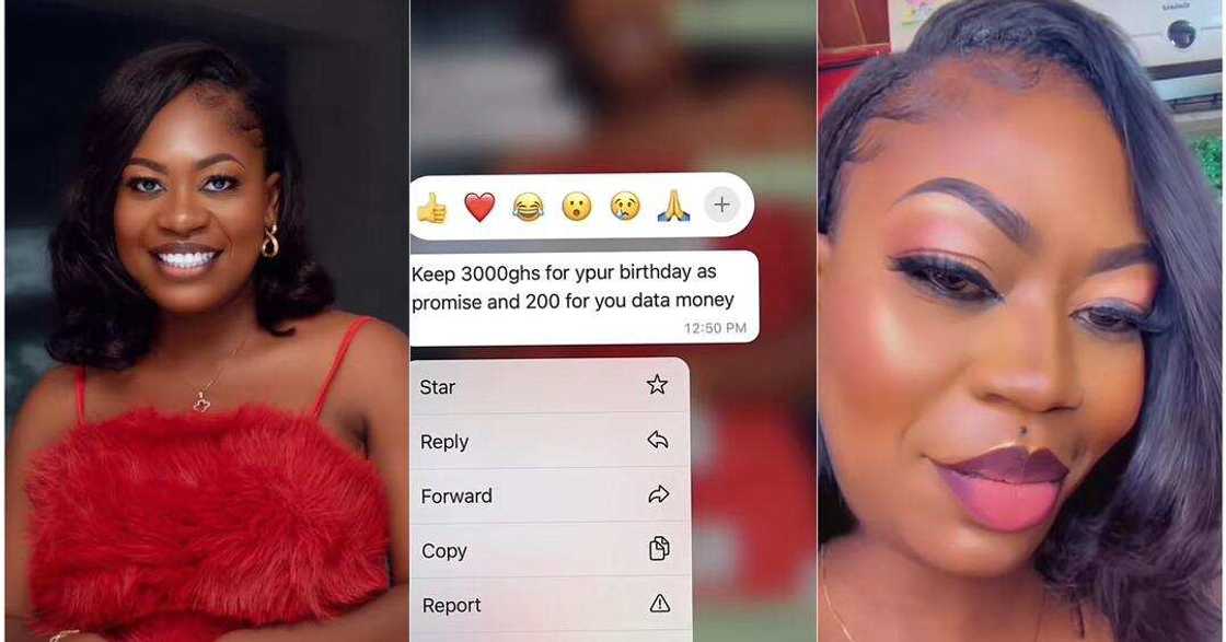 Lady who stayed with broke boyfriend for 4 years leaks chat