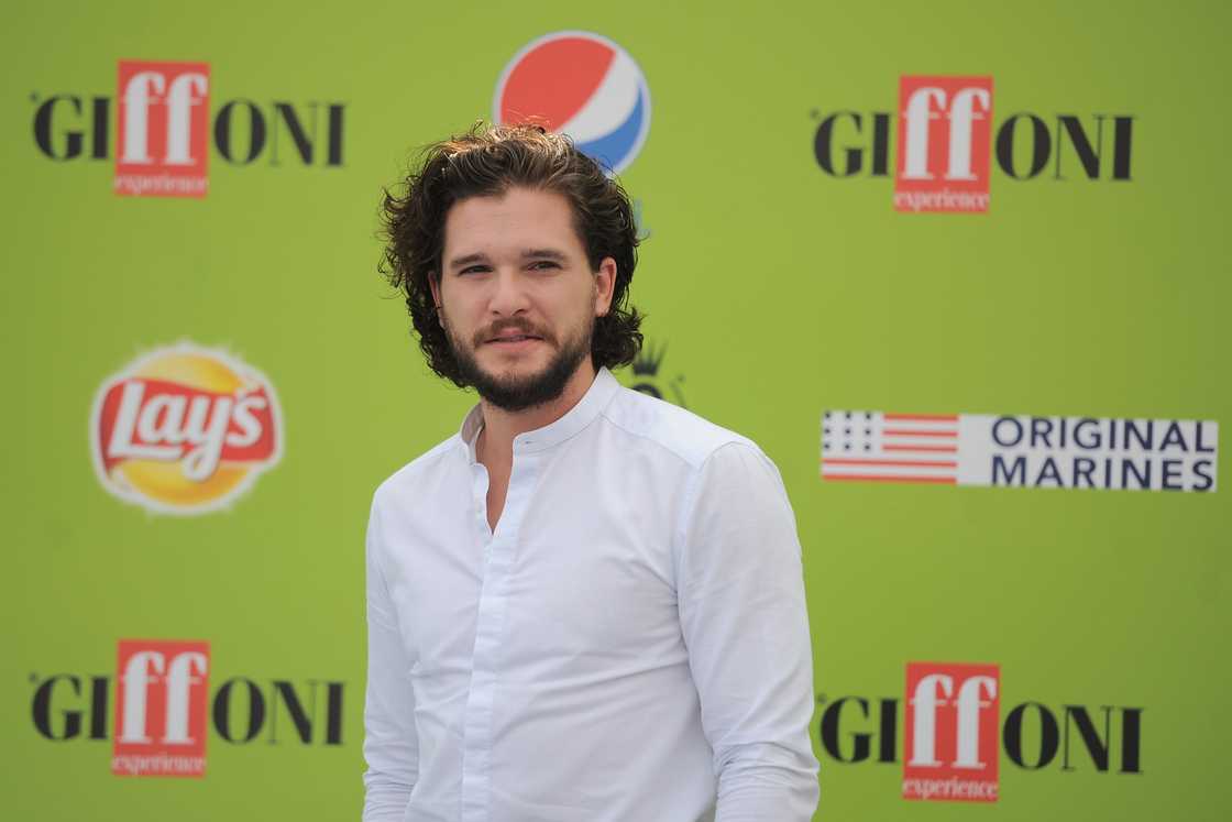 Kit Harington, who plays the role of Jon Snow in the HBO television series "Game of Thrones", attends the Giffoni Film Festival in Italy