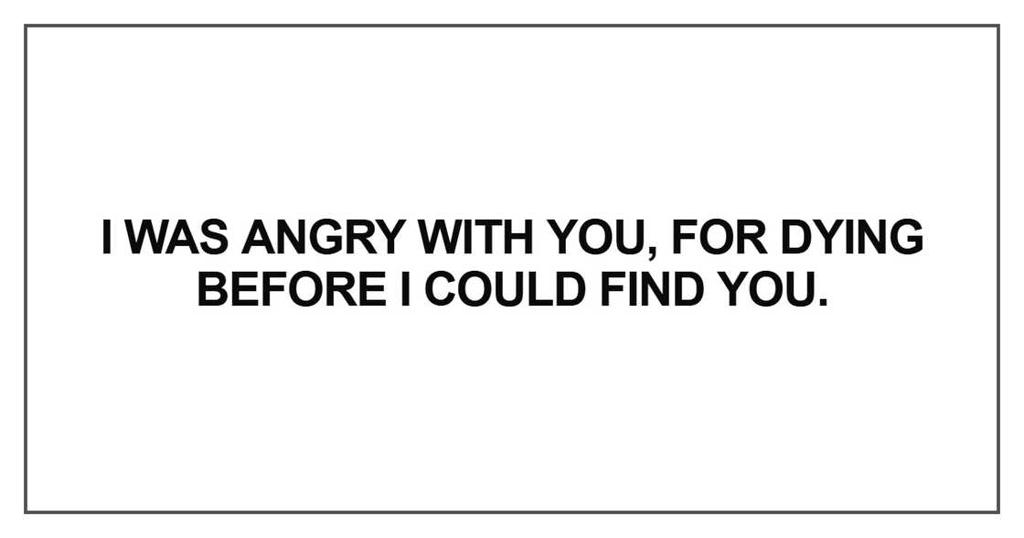 I was angry with you I was angry with you