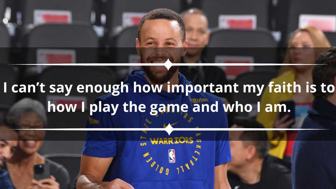 Stephen Curry's quotes about God