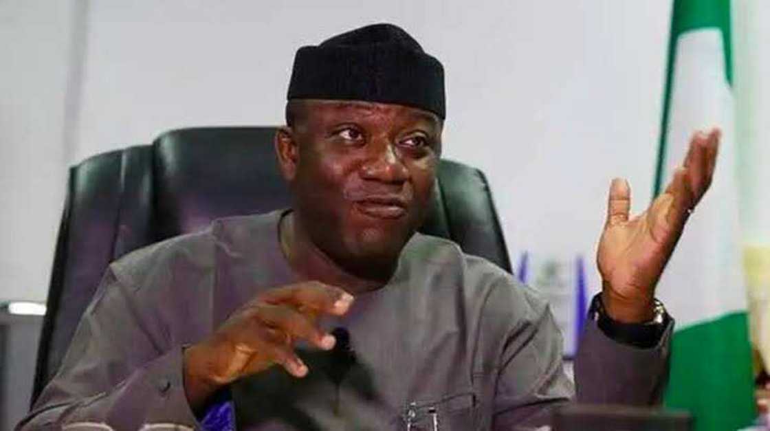 Gwamnan Jihar Ekiti, Kayode Fayemi.