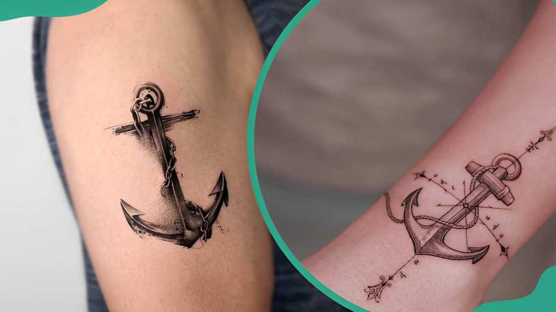 Anchor tattoos