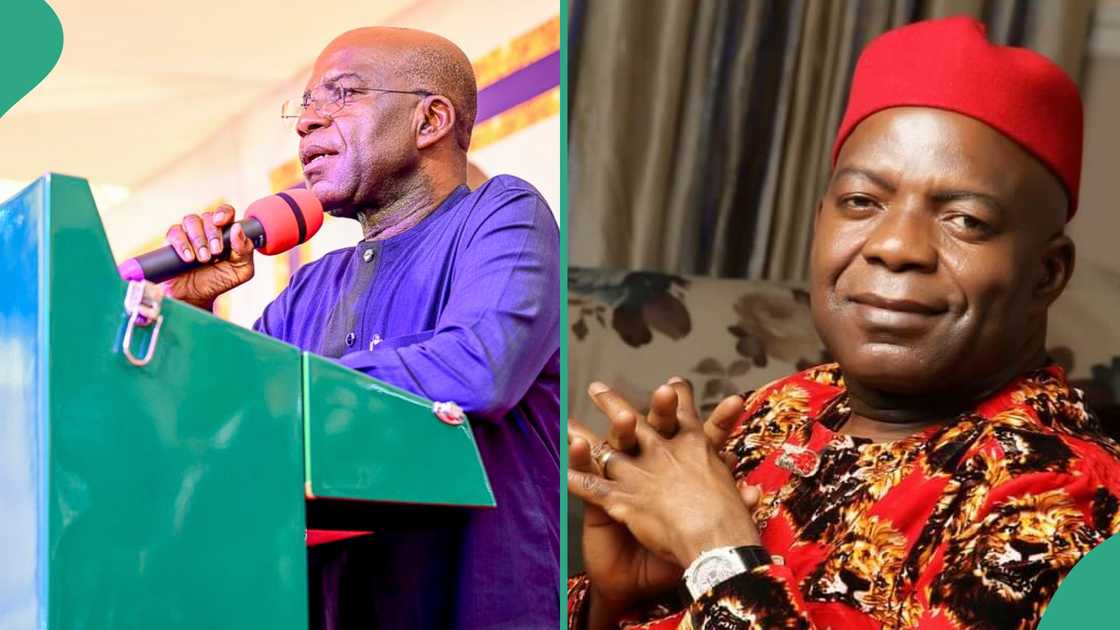 Governor Alex Otti has denied the report that he was planning to dump the Labour Party for the APC. Governor Alex Otti has denied the report that he was planning to dump the Labour Party for the APC.