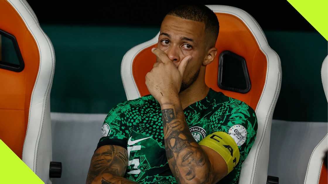 William Troost-Ekong, Super Eagles, Nigeria, Ivory Coast, AFCON 2023 final, Alassane Ouatarra Olympic Stadium, Ebimpe, Abidjan. William Troost-Ekong, Super Eagles, Nigeria, Ivory Coast, AFCON 2023 final, Alassane Ouatarra Olympic Stadium, Ebimpe, Abidjan.