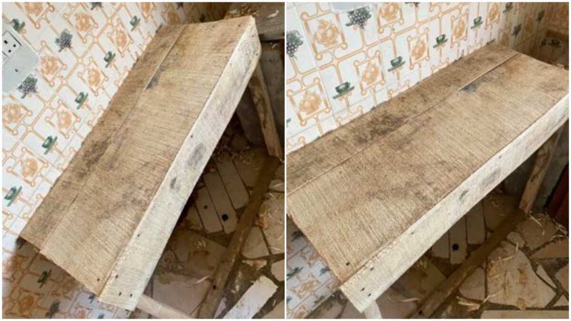 Man shares cabinet Nigerian carpenter made for N15k, photos cause frenzy online Man shares cabinet Nigerian carpenter made for N15k, photos cause frenzy online