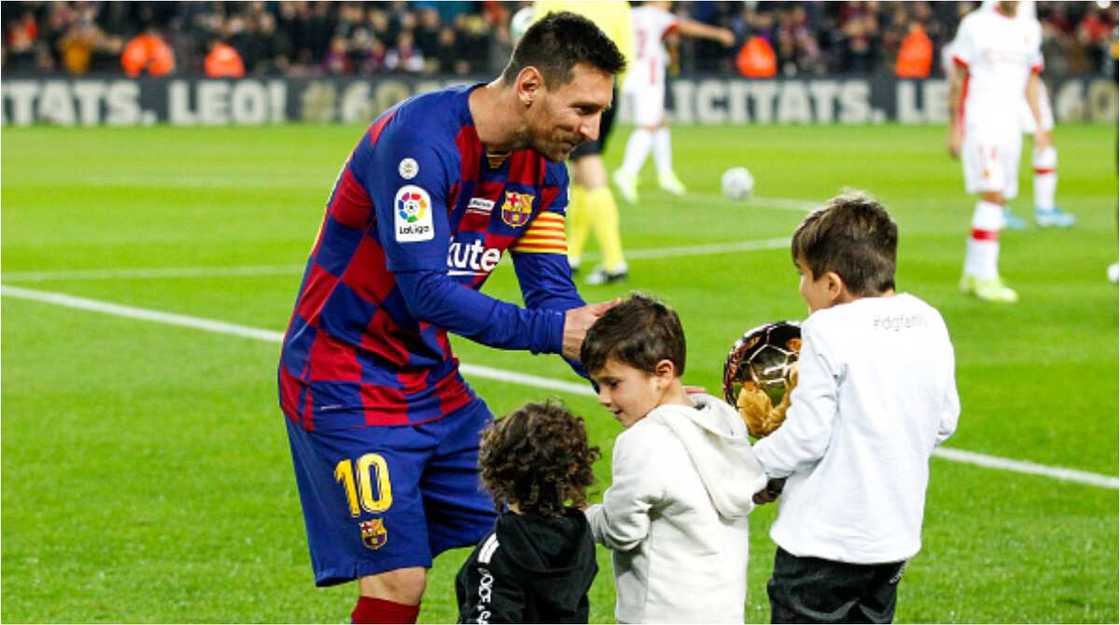Lionel Messi: Barca captain’s kids celebrate following dad’s goal vs Granada Lionel Messi: Barca captain’s kids celebrate following dad’s goal vs Granada