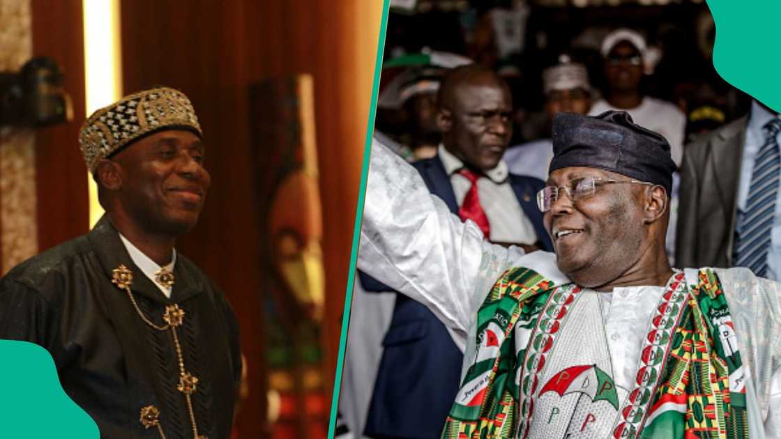 Atiku Abubakar da Rotimi Amaechi Atiku Abubakar da Rotimi Amaechi