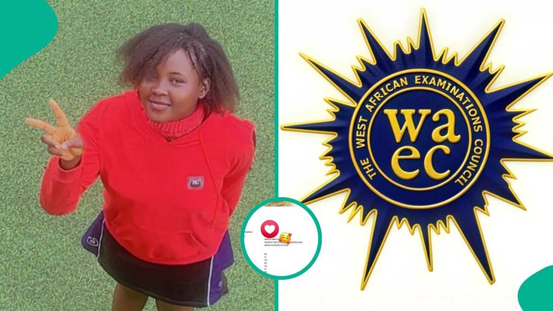2026 WAEC result of girl who hopes to study nursing released online, her mum reacts