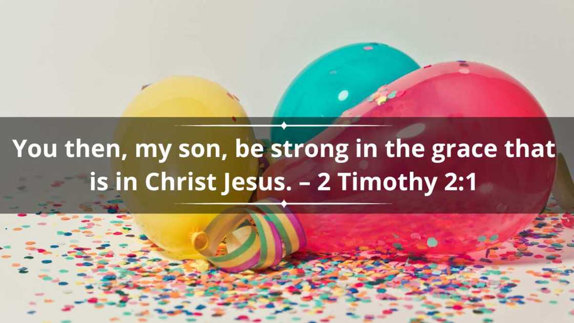 Birthday Bible verses for daughter or son