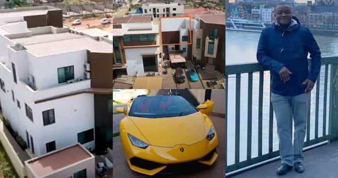 Bidiyon cikin tamfatsetsen gidan Hassan Ayariga mai dakunan bacci 10, silma da wurin aski Bidiyon cikin tamfatsetsen gidan Hassan Ayariga mai dakunan bacci 10, silma da wurin aski