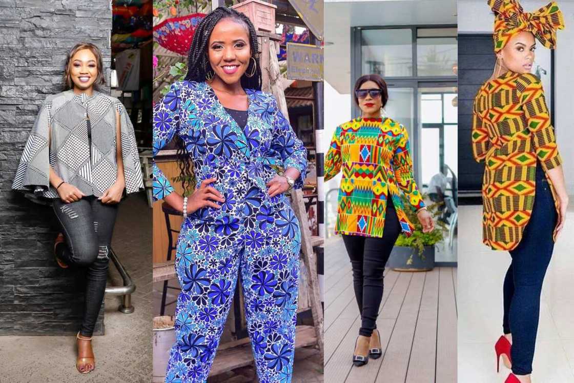 Best styles of Ankara tops to pair with skirts jeans and leggings Legit.ng