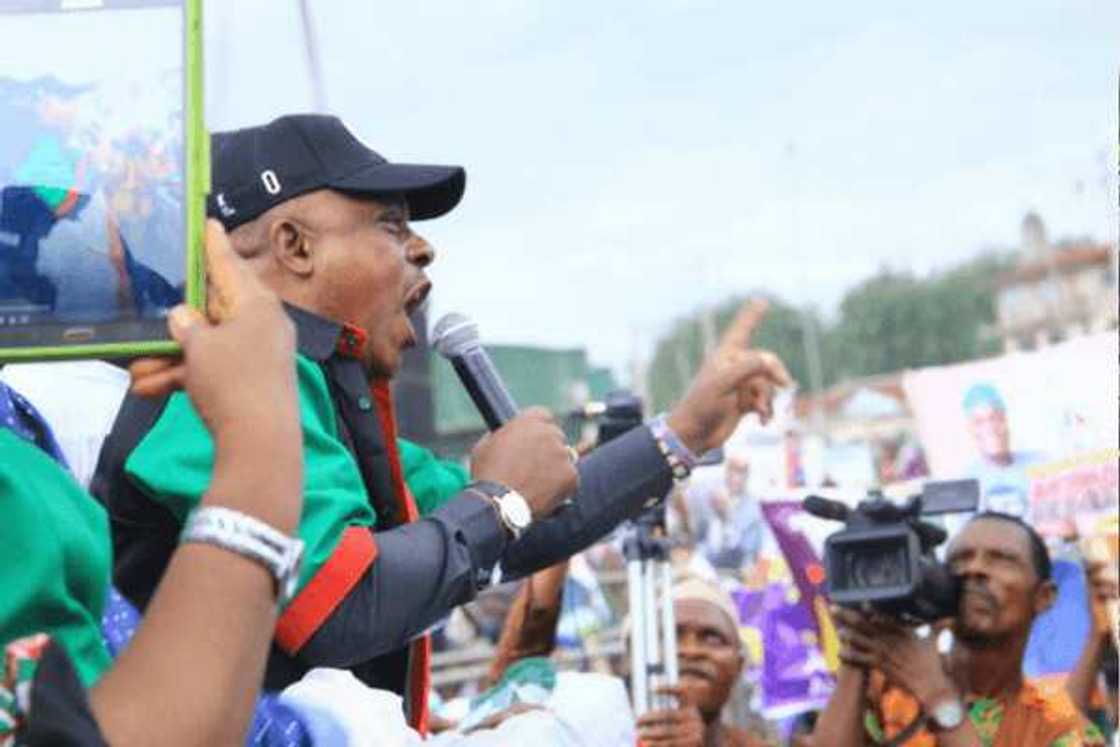 The court reserved ruling on an appeal filed by Uche Secondus The court reserved ruling on an appeal filed by Uche Secondus