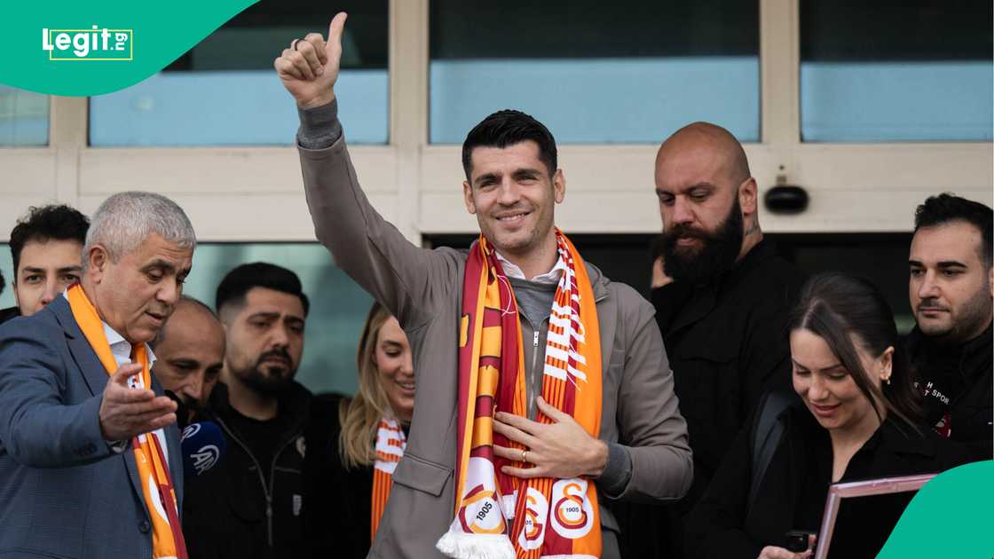 Alvaro Morata recently completed a transfer to Galatasaray Alvaro Morata recently completed a transfer to Galatasaray