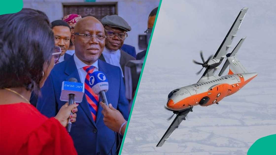 Governor Lucky Aiyedatiwa of Ondo state has ordered the fumigation of the Igbokoda River and the distribution of nose masks and other health kits to residents following complaints about the offensive stench following nAF plane crash in the river. Governor Lucky Aiyedatiwa of Ondo state has ordered the fumigation of the Igbokoda River and the distribution of nose masks and other health kits to residents following complaints about the offensive stench following nAF plane crash in the river.
