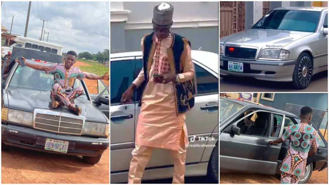 Cars in Nigeria/Beatiful old model of Benz. Cars in Nigeria/Beatiful old model of Benz.