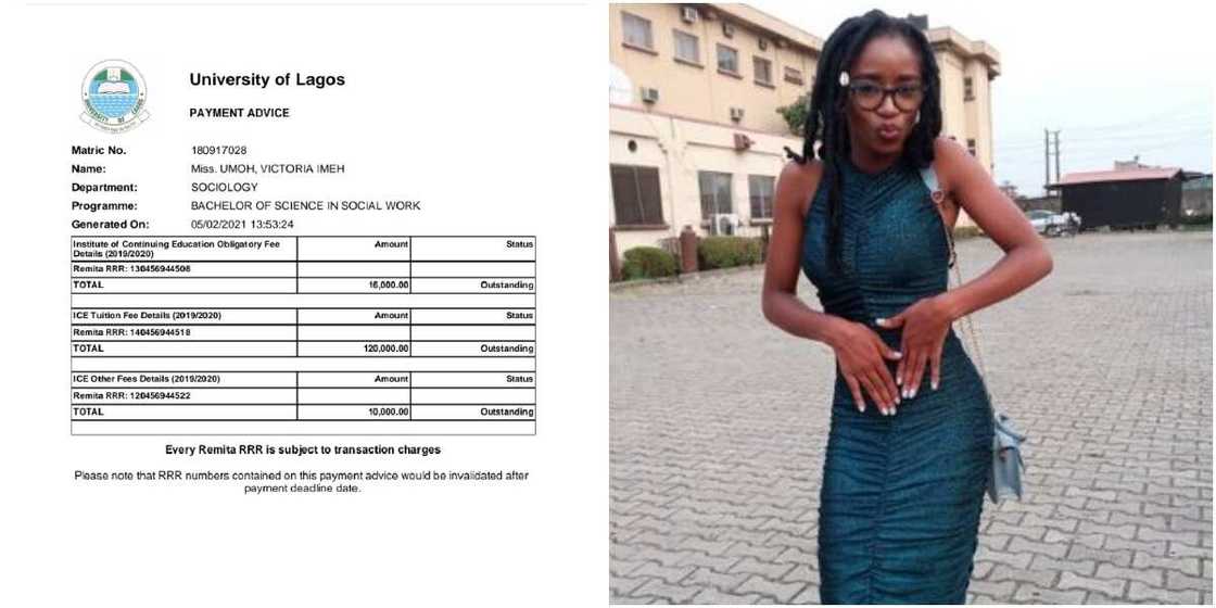 Nigerian Lady Appreciates Good Samaritans who Donated to Help Her Stay in School, Many React Nigerian Lady Appreciates Good Samaritans who Donated to Help Her Stay in School, Many React