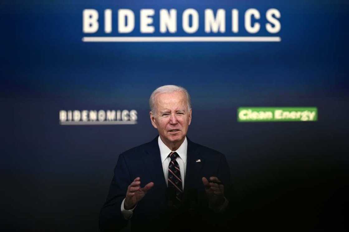 US President Joe Biden has said more work needs to be done on lowering prices for Americans US President Joe Biden has said more work needs to be done on lowering prices for Americans