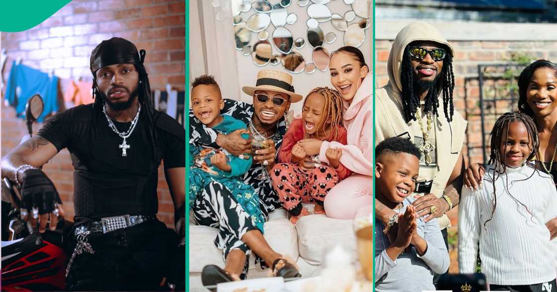 Diamond Planumz says he took a DNA test on all his children to ascertain their paternity. Diamond Planumz says he took a DNA test on all his children to ascertain their paternity.