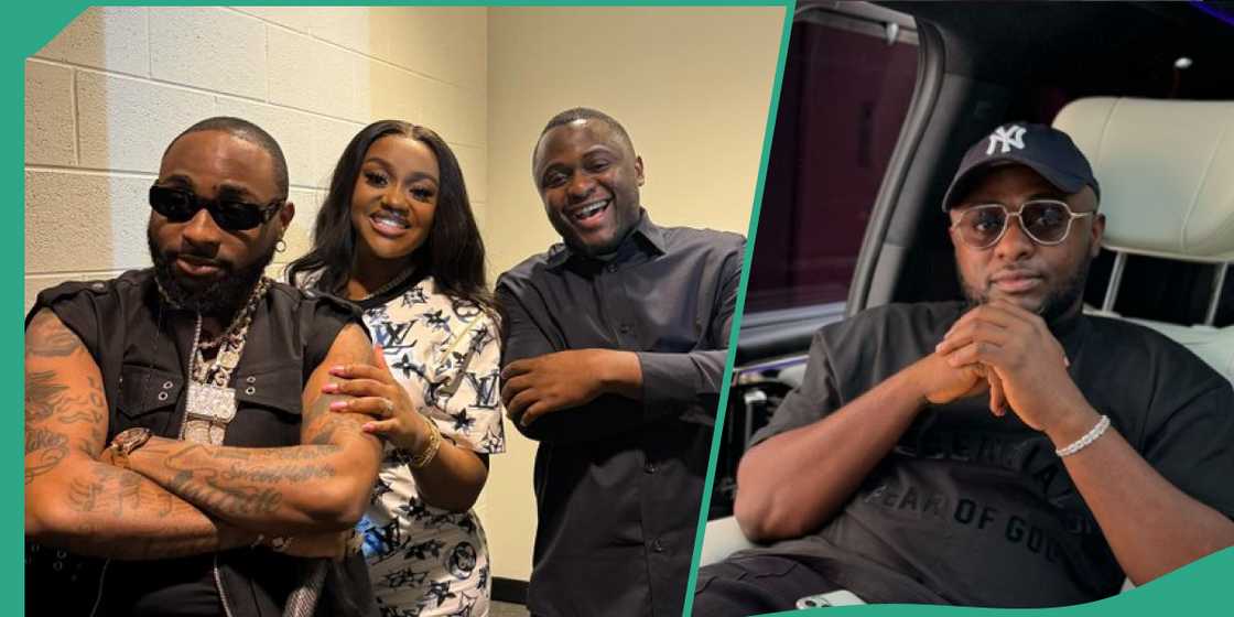 Ubi Franklin on being Davido’s nanny or personal assistant