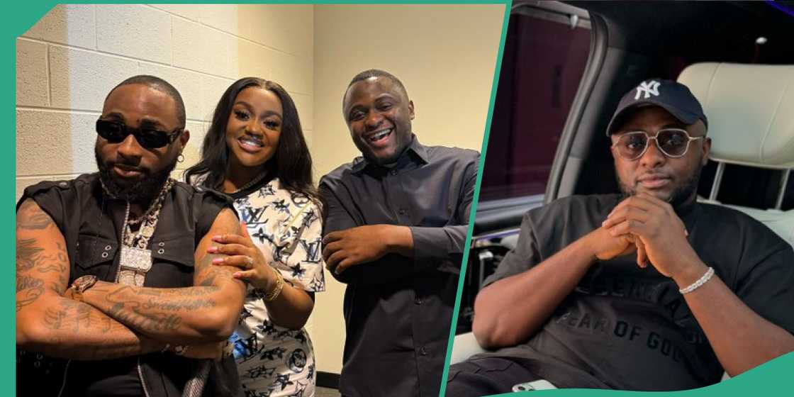 Ubi Franklin on being Davido’s nanny or personal assistant Ubi Franklin on being Davido’s nanny or personal assistant