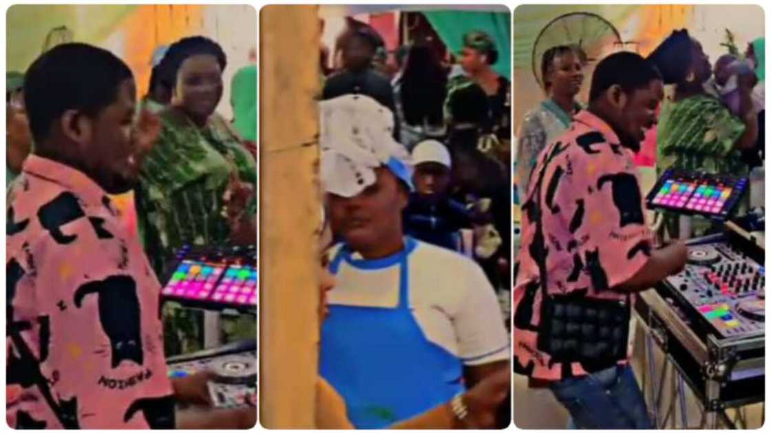 Photo of Nigerian DJ at an event Photo of Nigerian DJ at an event