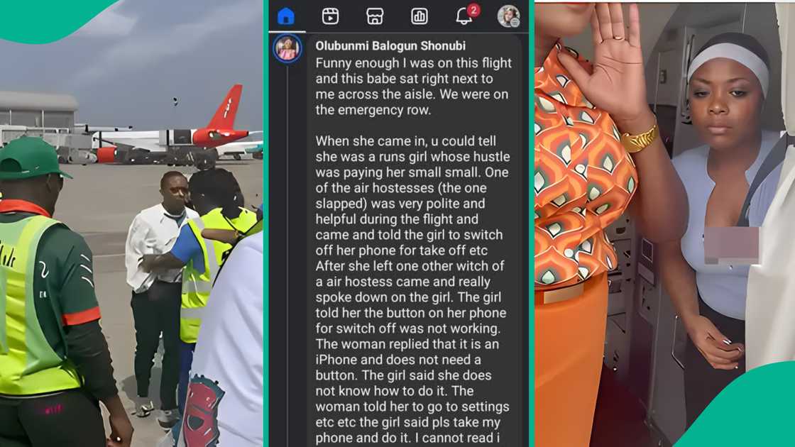 Woman who sat beside viral lady on Ibom Air narrates truth about what happened