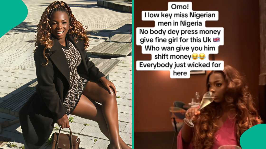 Lady based abroad complains about UK men not giving women money, says she misses Nigerian men in Nigeria Lady based abroad complains about UK men not giving women money, says she misses Nigerian men in Nigeria