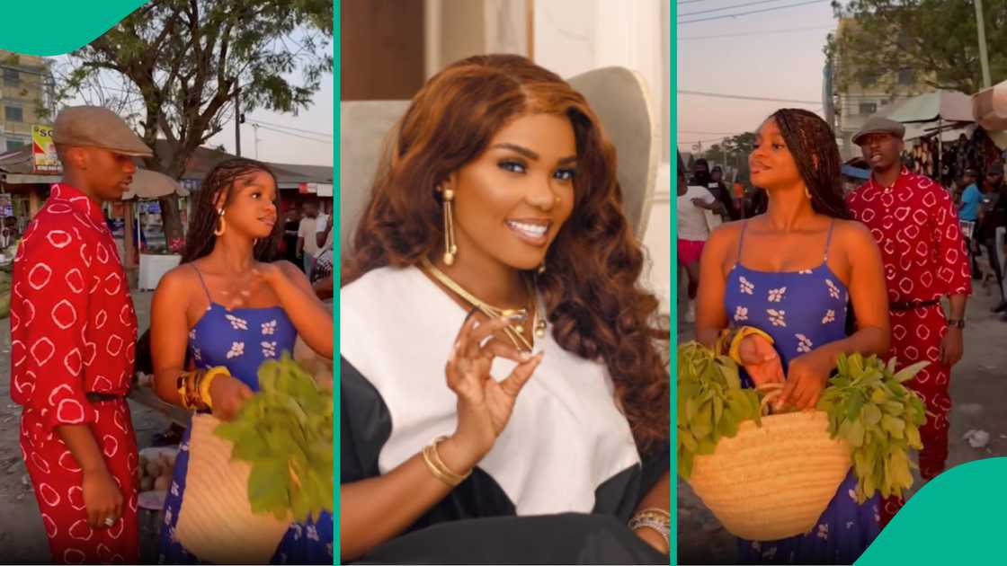 Iyabo Ojo does voiceover for her daughter Priscy and her man's romantic video. Iyabo Ojo does voiceover for her daughter Priscy and her man's romantic video.