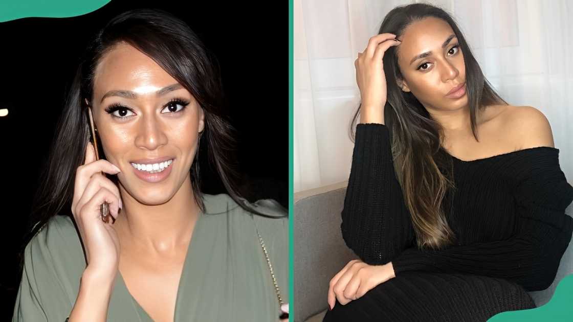 Rachel Christie in a past and recent photo