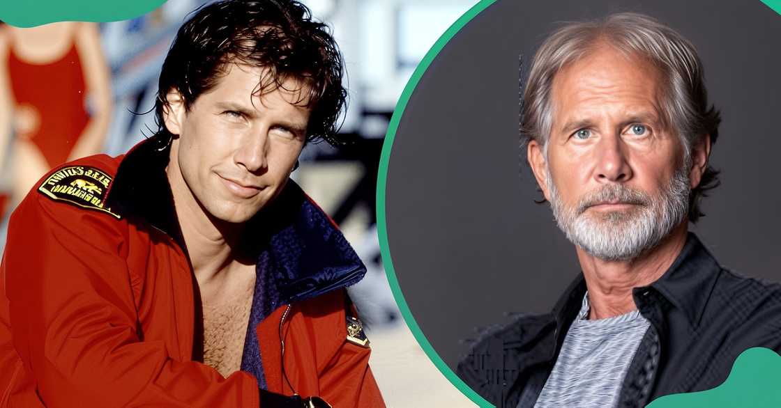 Parker Stevenson in a Baywatch still. The actor poses for a portrait.