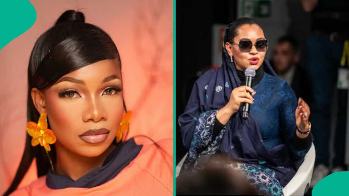 Natasha Akpoti, Godswill Akpabio's scandal: BBNaija's Tacha drags Nigerian feminists. Natasha Akpoti, Godswill Akpabio's scandal: BBNaija's Tacha drags Nigerian feminists.