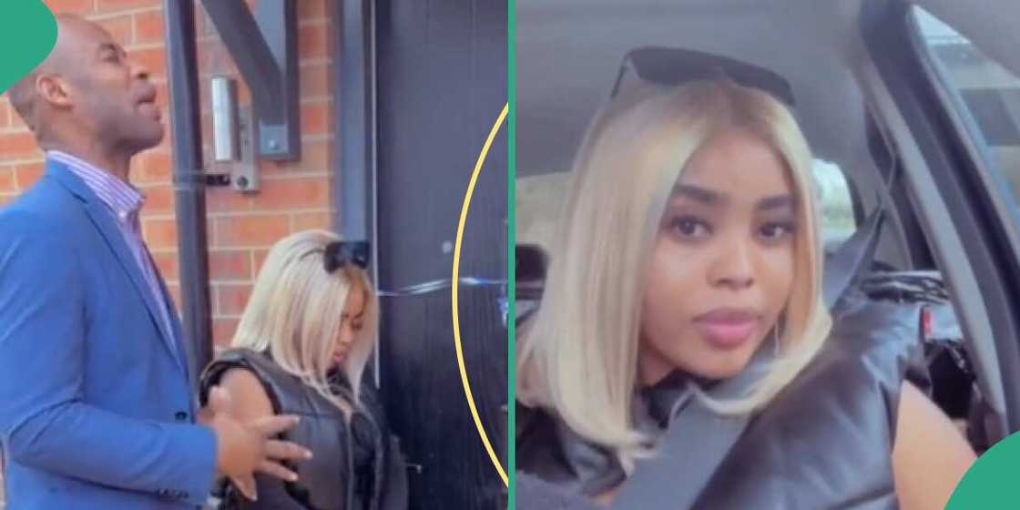 Photo of the lady and pastor Photo of the lady and pastor