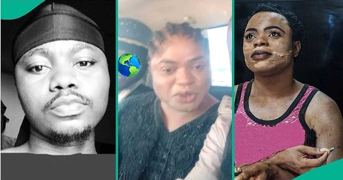 Man reacts to new photos of Bobrisky Man reacts to new photos of Bobrisky