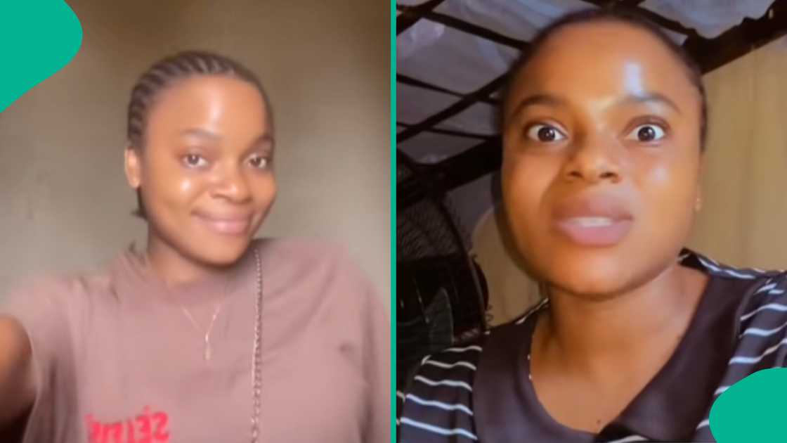 Osazemen said her roommate took her man's number and started talking to him. Osazemen said her roommate took her man's number and started talking to him.