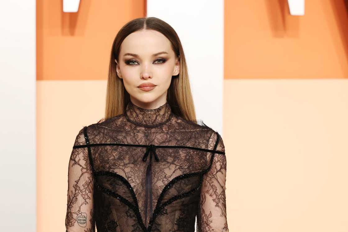 Dove Cameron during the 2025 Vanity Fair Oscar Party Dove Cameron during the 2025 Vanity Fair Oscar Party