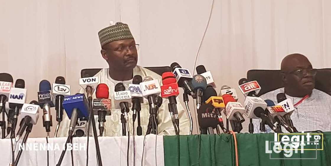 INEC boss, Prof Mahmood Yakubu