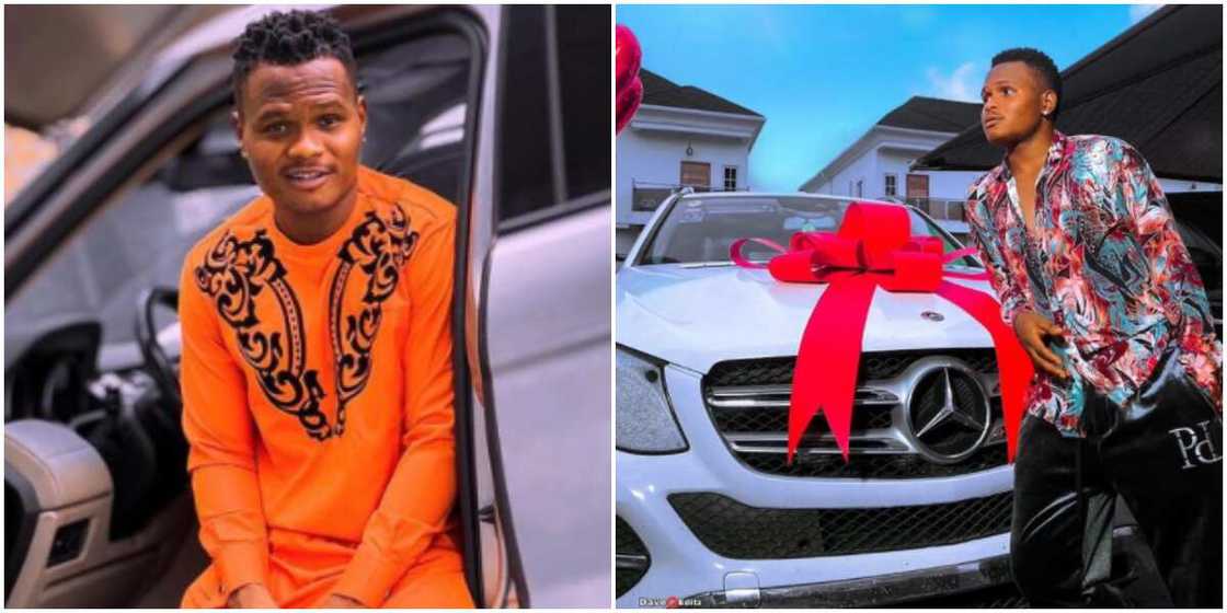 Comedian Oluwadolarz, Mercedes Benz Comedian Oluwadolarz, Mercedes Benz